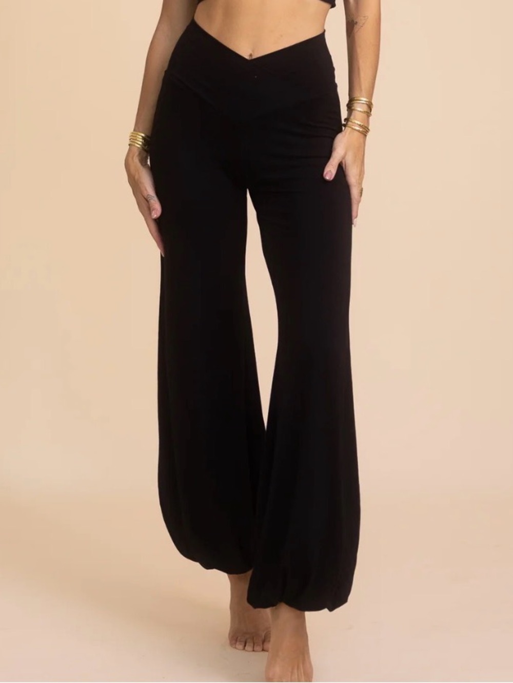 Royal Codes Genie Pant Black Size Large NWT